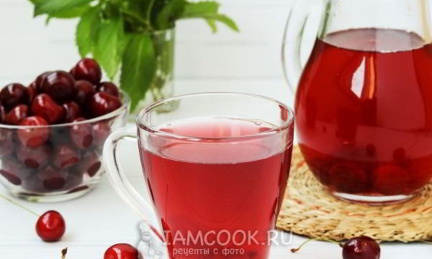 Рецепт компот из вишни и черешни