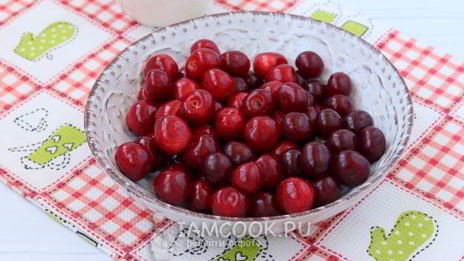 компот из вишни и черешни