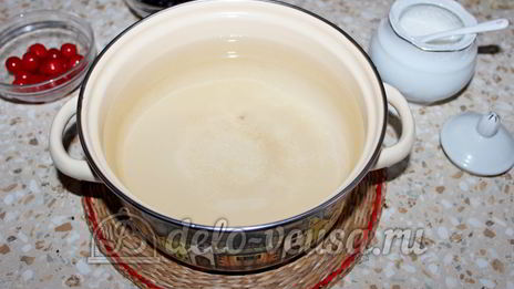 компот из вишни и черной смородины