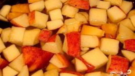 компот из яблок и груш