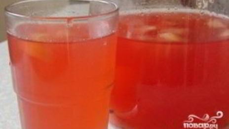 компот из яблок и груш