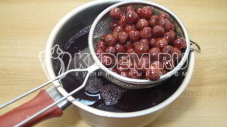 компот из замороженной вишни