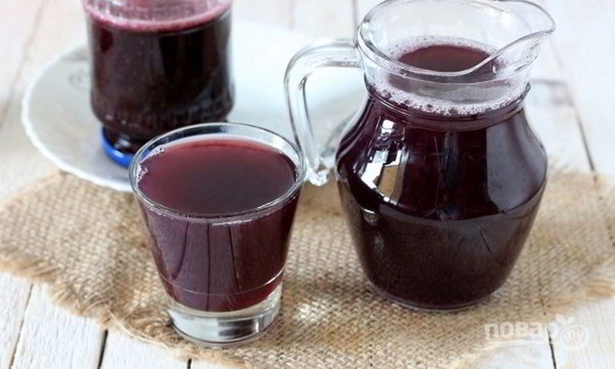 Рецепт малиновый компот