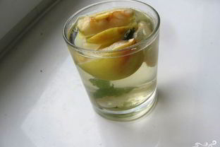 Яблочный компот из свежих яблок