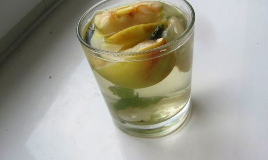 Рецепт яблочный компот из свежих яблок