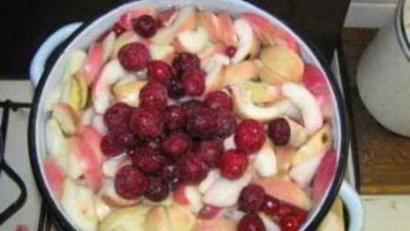 яблочный компот