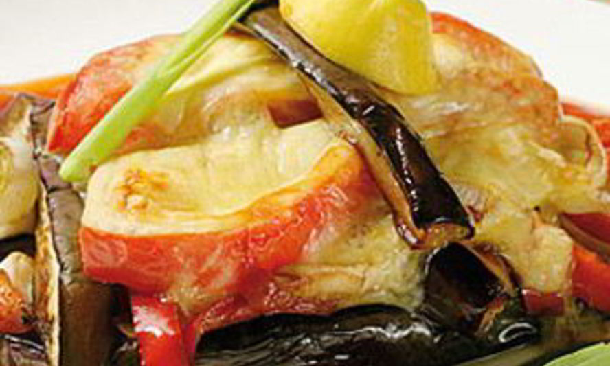 Рецепт баклажаны, запеченные с лечо