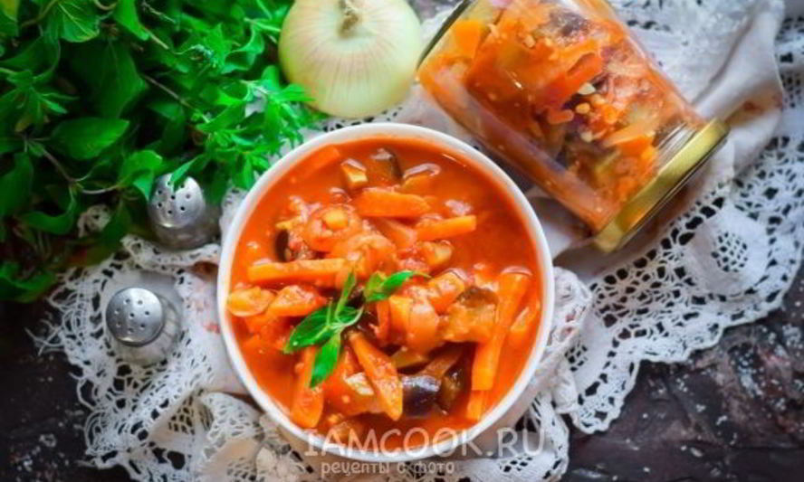 Рецепт лечо из кабачков и баклажанов