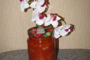 Лечо из кабачков