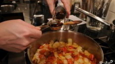 лечо из перца и лука