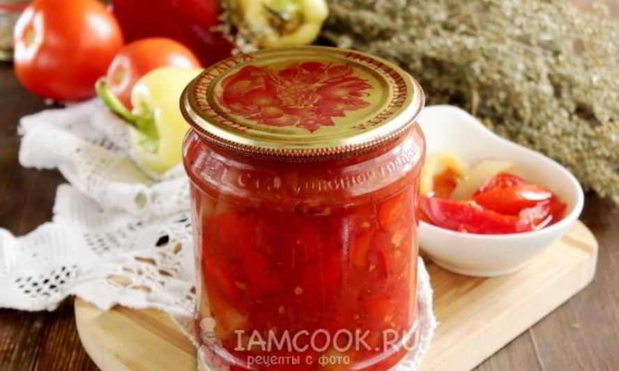 Рецепт лечо из перца и помидоров