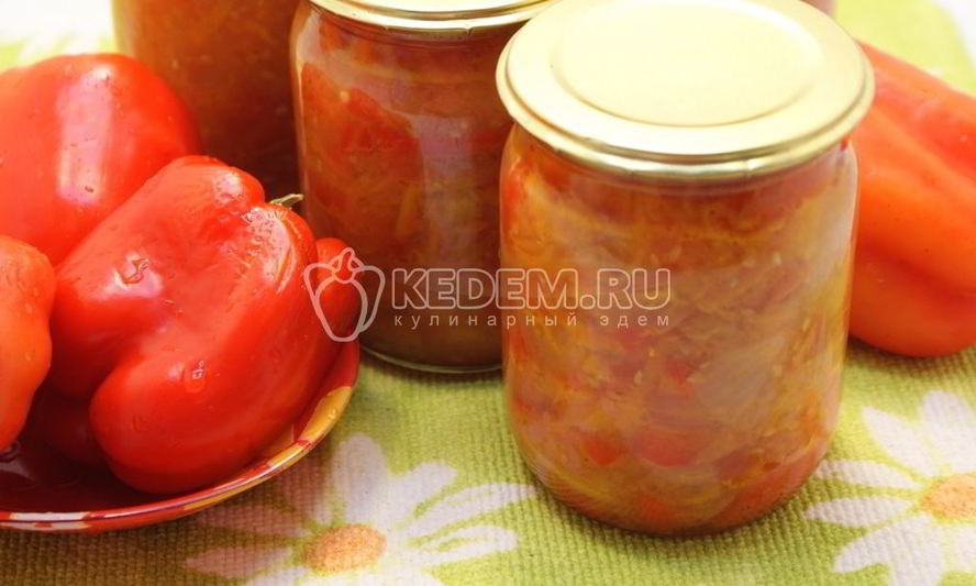 Рецепт лечо из перца на зиму