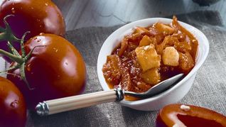 Лечо из перца с кабачками