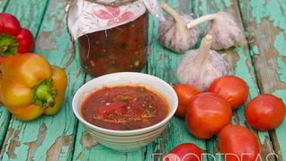 Лечо из перца в томате