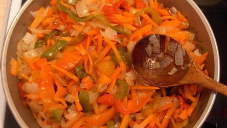 лечо с фасолью