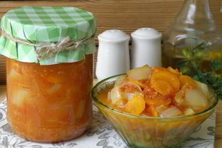 Лечо с морковкой и перцем