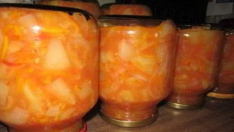 лечо с морковью