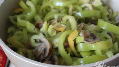 лечо с шампиньонами