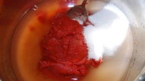 лечо с томатной пастой