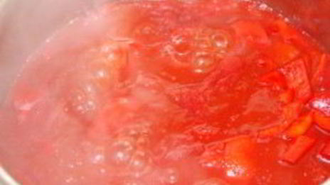 лечо с томатной пастой