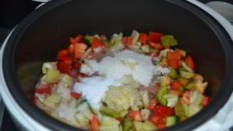 лечо в мультиварке