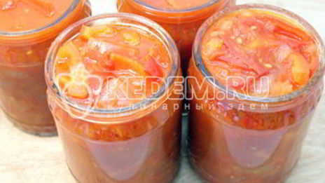 сладкое лечо