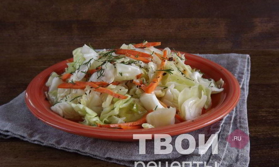 Рецепт капуста провансаль