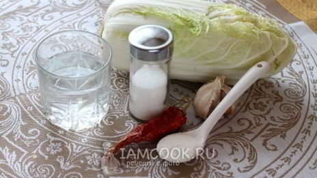 маринованная капуста по-корейски