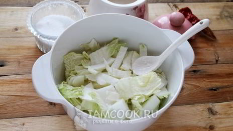 маринованная капуста по-корейски