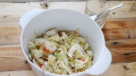 маринованная капуста по-корейски
