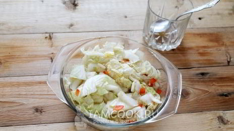 маринованная капуста по-корейски