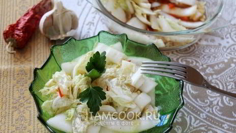 маринованная капуста по-корейски