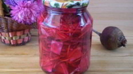 маринованная капуста со свеклой и морковью