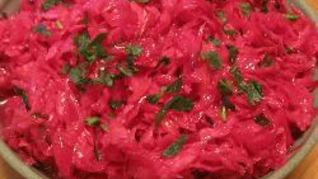 Маринованная капуста со свеклой