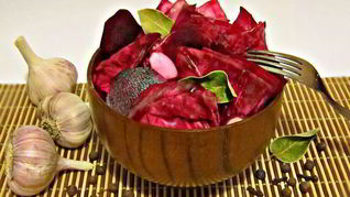 Маринованная красная капуста