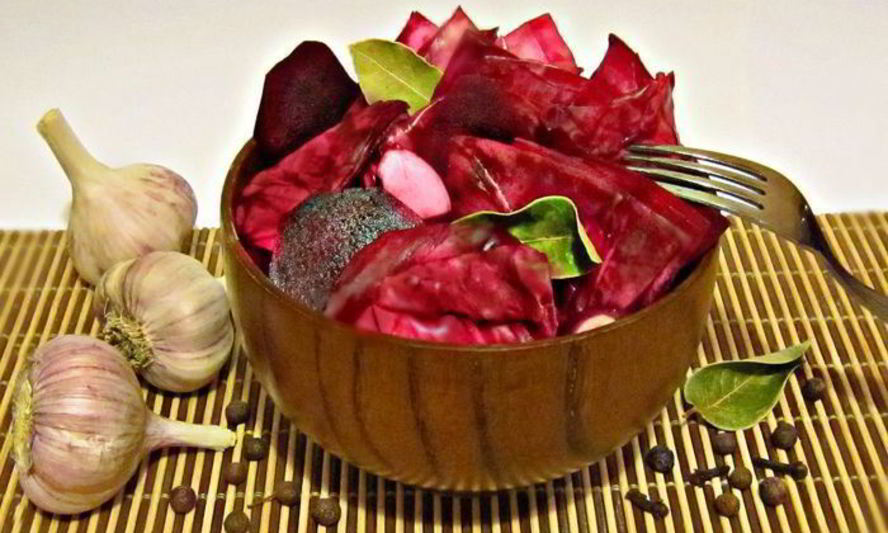 Рецепт маринованная красная капуста