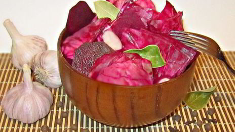 маринованная красная капуста