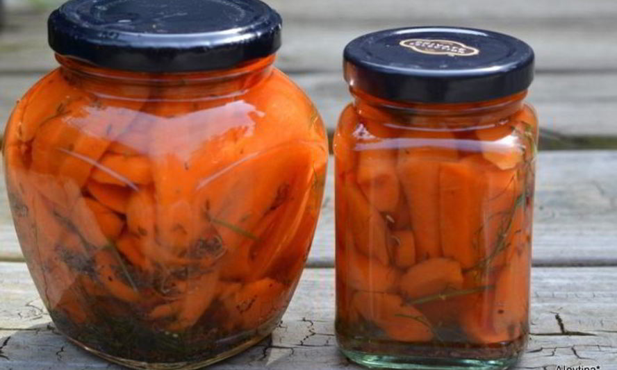 Рецепт маринованная морковь