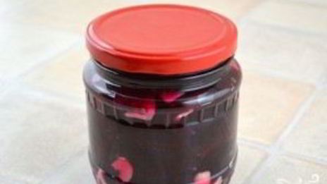 маринованная свекла с чесноком