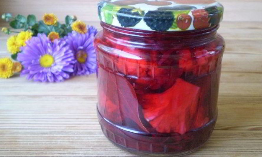Рецепт маринованная цветная капуста со свеклой