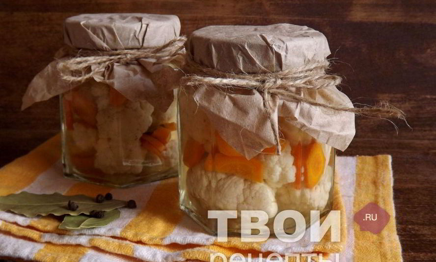 Рецепт маринованная цветная капуста