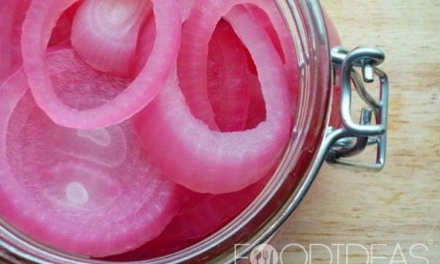 Рецепт маринованный красный лук