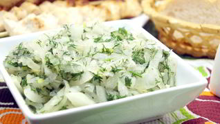 Маринованный лук к шашлыку