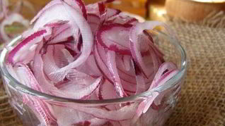 Маринованный лук на зиму без стерилизации