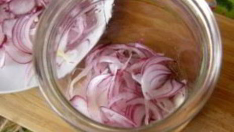 маринованный лук на зиму без стерилизации