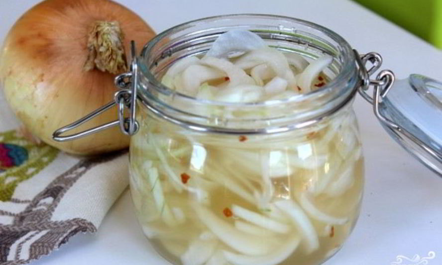 Рецепт маринованный лук в уксусе
