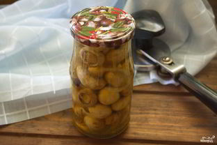 Маринованные грибы на зиму