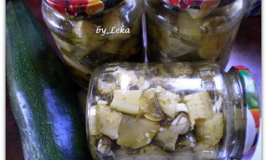 Рецепт маринованные кабачки с укропом