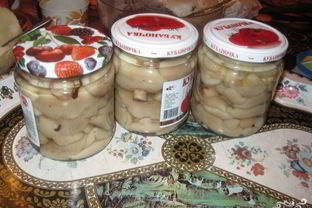 Маринованные маслята