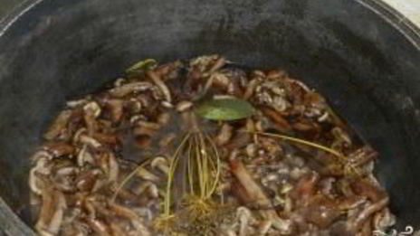 маринованные опята